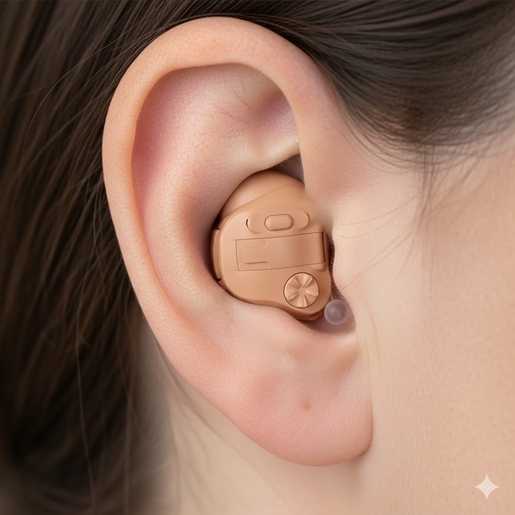 Audífono intracanal: tecnología invisible para una audición natural