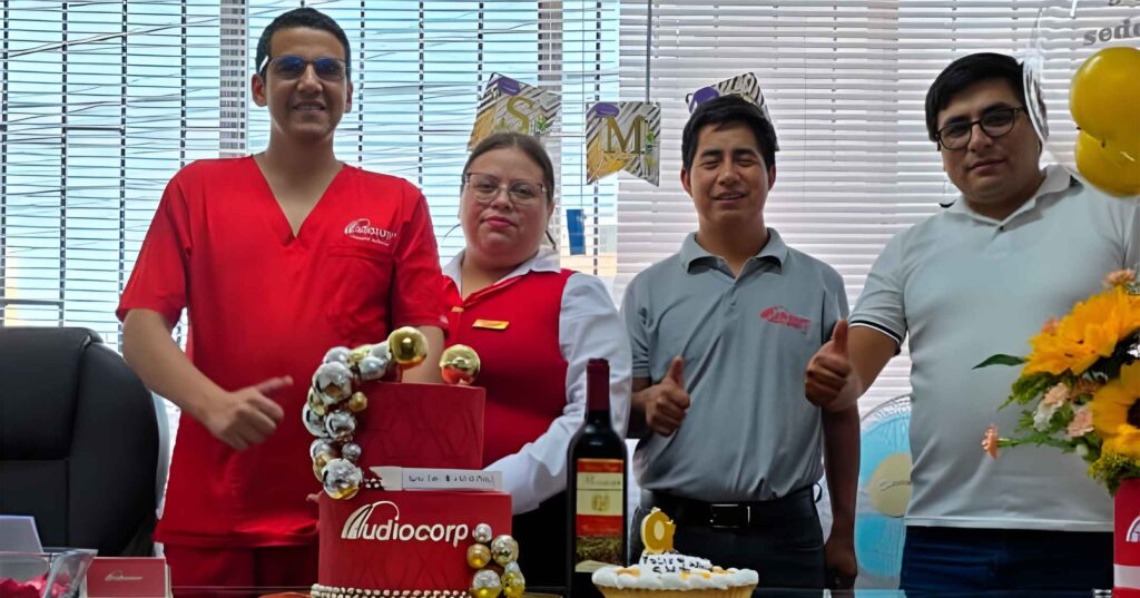Aniversario de la sede de San Martín de Porres de Audiocorp