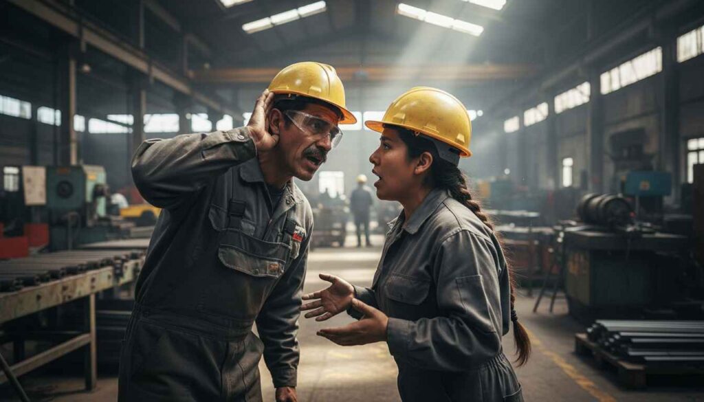 ¿Trabajas con mucho ruido? No ignores estas señales de peligro