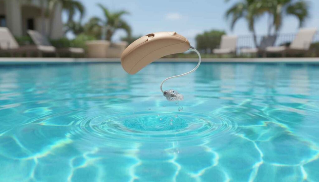 Zambullidas en la piscina sin protección: protege tu salud auditiva este verano