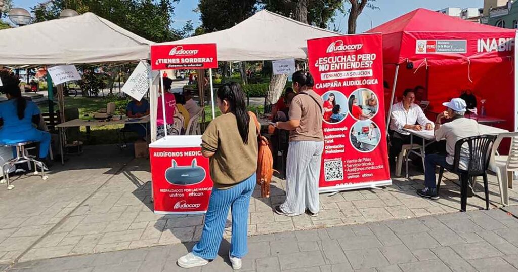 Campaña gratuita auditiva organizado por la Municipalidad de Jesús María