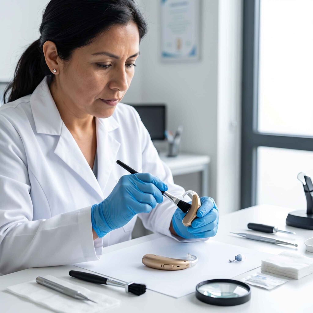 Fallas comunes en audífonos medicados y cómo solucionarlas rápidamente