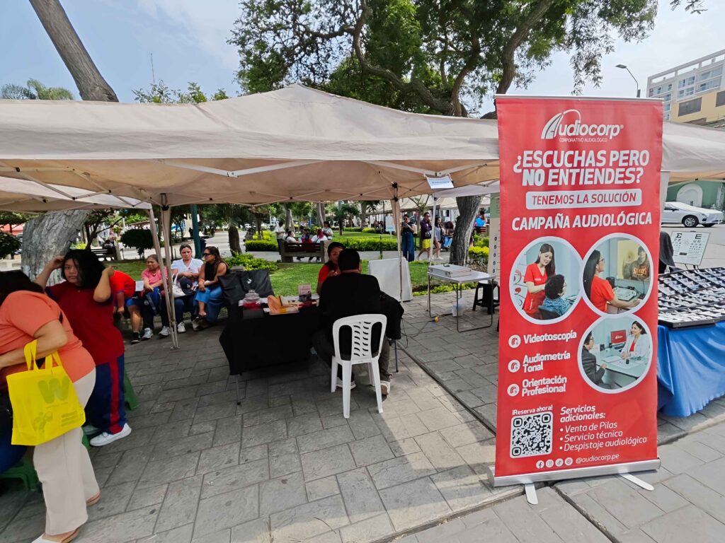 Campañas audiológicas de Audiocorp en abril: jornadas en Lima y Huancayo