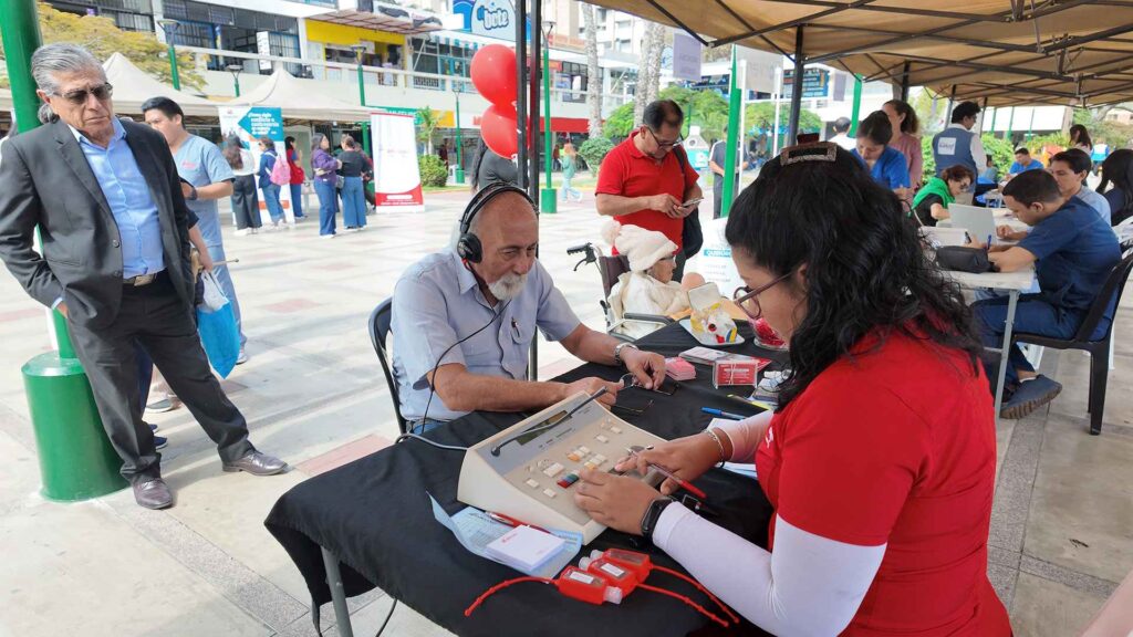 Campaña audilógica en Jesús María