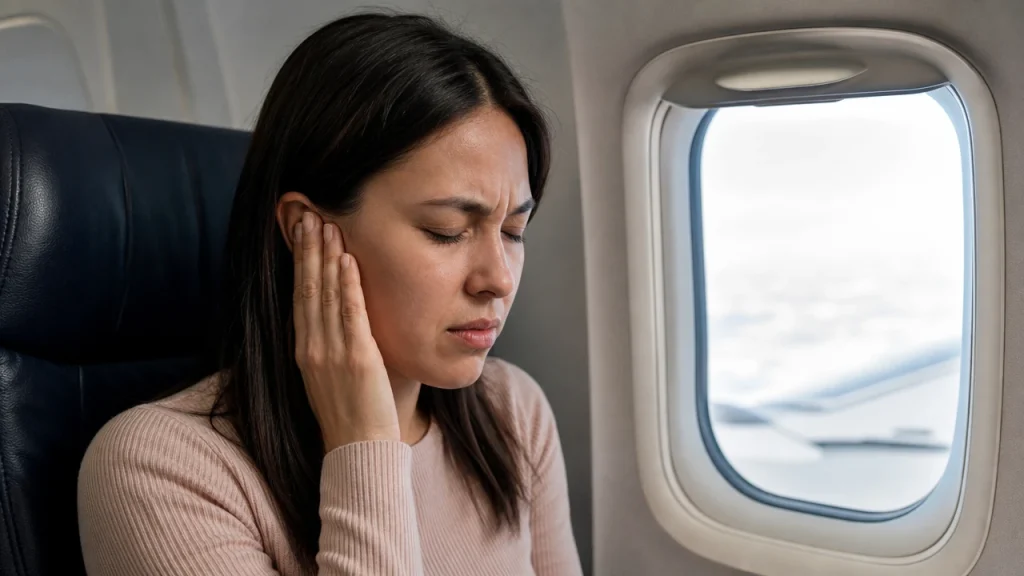 ¿Por qué se te tapan los oídos en el avión? Esto puedes hacer para aliviarlo