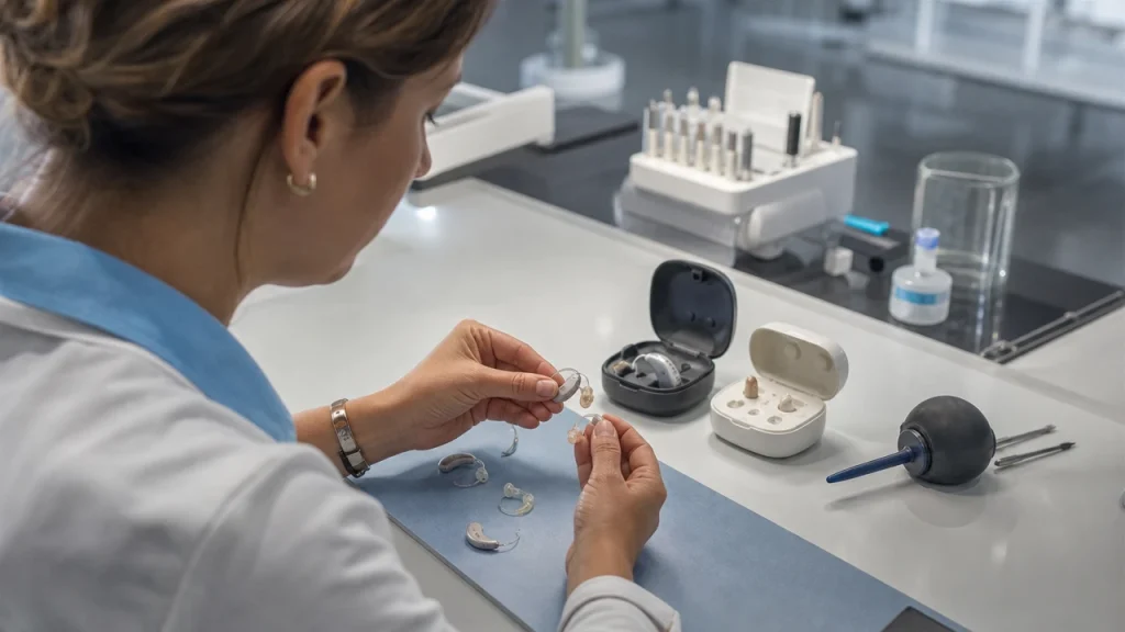 Accesorios para audífonos medicados: tipos y funciones