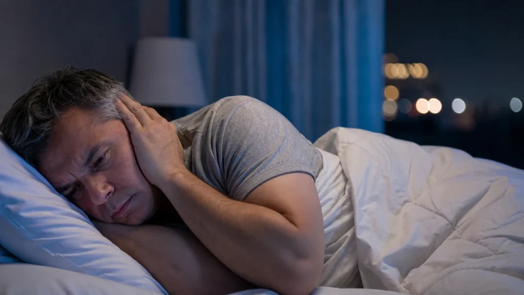 Ruidos en el oído al acostarse: qué puede significar